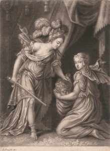 Judith med sjefen for Holofernes av John Smith