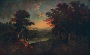 Landskap, c1750
