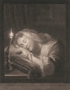Sovende kvinne av John Smith