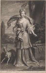 The Right Honorable Lady Elizabeth Cromwell (1674-1704) av John Smith