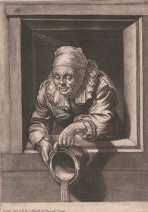 Kvinne ved vinduet av John Smith