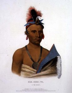 Kee-Shes-Wa, A Fox Chief, pub. av F.O.W. Greenough