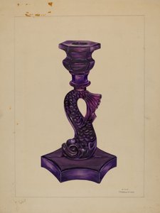 Delfinlysestake, ca. 1936. av John Tarantino