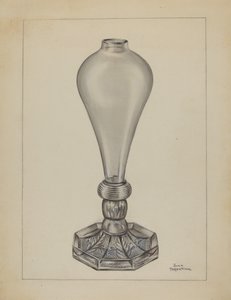 Lampe, c. 1940.