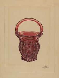 Ornamental liten kurv, ca. 1936. av John Tarantino