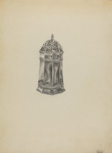 Sølvstøper, ca. 1936. av John Tarantino