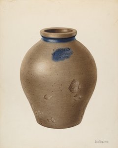 Vase, ca. 1940. av John Tarantino