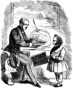 Albert, prinsgemal av dronning Victoria og Joseph Paxton, 1851 av John Tenniel