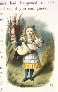 Alice og grisebabyen av John Tenniel