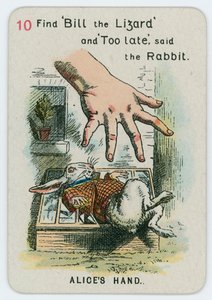 Alices hånd av John Tenniel