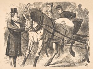 Easing the Curb Punch, 24. juli 1869, 1869. av John Tenniel