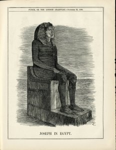 Illustrasjon av John Tenniel (1820-1914) i Punch av John Tenniel