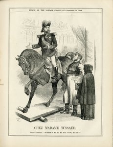 Illustrasjon av John Tenniel (1820-1914) i Punch av John Tenniel