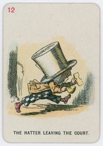 Hattemakeren forlater retten av John Tenniel