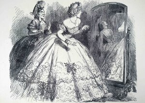 Den hjemsøkte damen. av John Tenniel