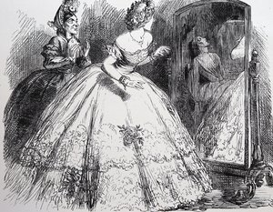 Den hjemsøkte damen av John Tenniel