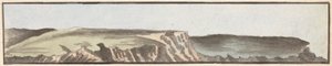 Bolt Head, South East, 1/2 South (4 eller 5 miles) av John Thomas Serres
