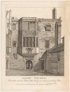 Savoy-fengselet av John Thomas Smith