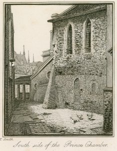 Sørsiden av Princes Chamber, Westminster av John Thomas Smith