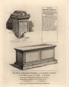 Gravene til royalisten Richard Penderel (d av John Thomas Smith