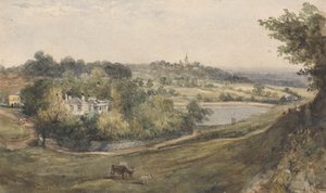 Vale of Health - Hampstead av John Thomas Smith