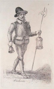 Vekter fra ca. 1680 (radering) av John Thomas Smith
