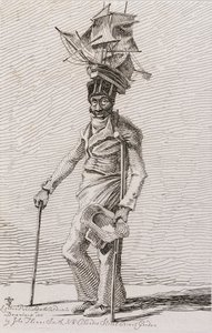 Joseph Johnson, fra Etchings of Remarkable Beggars, Itinerant Traders and Other Persons..., 1815 9 av John Thomas after Smith