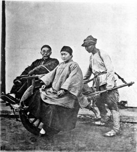 Kina, rickshawen ca. 1870 (bilde) av John Thomson