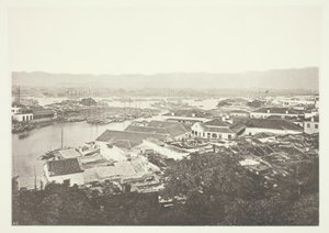 Foochow utenlandsoppgjør, ca. 1868. av John Thomson