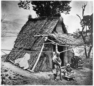 Fjellhytte, Huzeh-provinsen, ca. 1867-72 av John Thomson