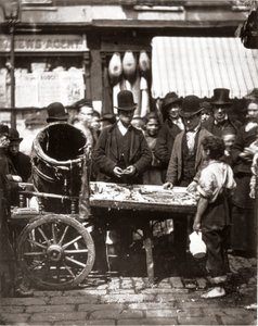 The Cheap Fish of St-Giles, fra "Street Life in London", av J. Thomson og Adolphe Smith av John Thomson