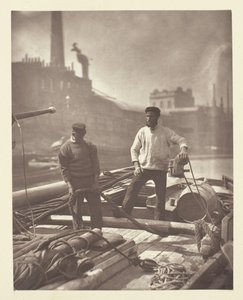 Arbeidere på den stille motorveien, 1881. av John Thomson