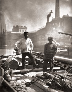 Workers on the 'Silent Highway', fra 'Street Life in London', av J. Thomson og Adolphe Smith, 1877 av John Thomson