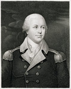 Generalmajor Nathaniel Greene (1742–86), gravert av John B. Forrest (1814–70) av John Trumbull