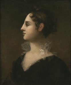 Theodosia Burr (Mrs. Joseph Alston, 1783-1813), 1802. Olje på lerret