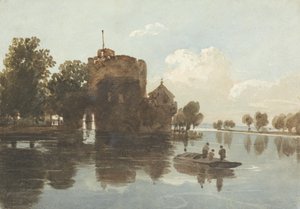 Et slott ved vannkanten av John Varley