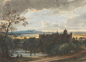 Linlithgow-palasset av John Varley