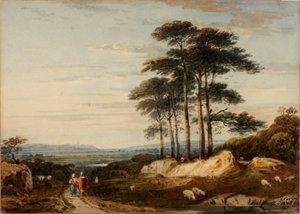 Landskap, 1835.