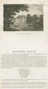 Boscobel House: gravering, nd [1. november 1800]