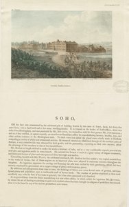Soho Manufactory: farget gravering, nd [c 1798]