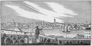 Sørvisning av Charlestown, fra 