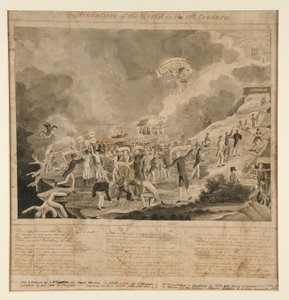 Studie for A Miniature of the World på 1800-tallet