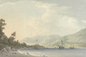 Tilnærming til Belle Grange Park av John Warwick Smith