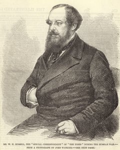 Portrett av Sir William Howard Russell av John Watkins