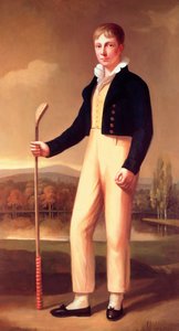 Douglas Robertson Esq. av Royal and Ancient Golf Club (olje på lerret)