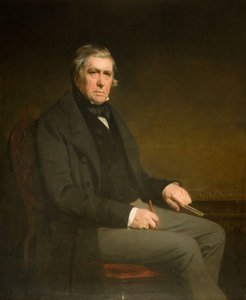 Portrett av David Cox 1783-1859.