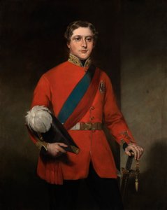 Prinsen av Wales kong Edward VII, ca. 1860.