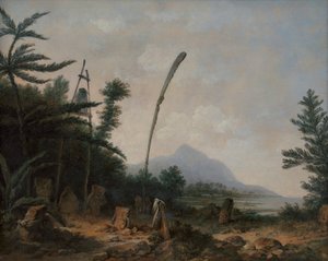 Gravplass i Sørishavet av John Webber