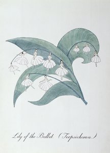 Lily of the Ballet (Terpsichorea.), illustration from 