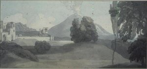 Vesuv, Napoli av John White Abbott